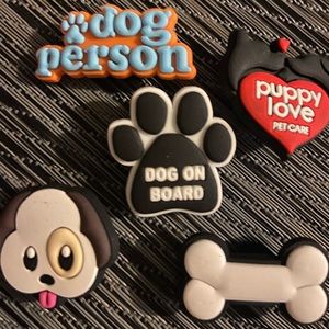 Dogs Shoe Charms